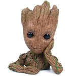 PVC Cartoon Desktop groot pot Creative pokemo Flower pots Plant Baby Bonsai Pot Cute Model Toy Pen Pot holder Drop Shipping